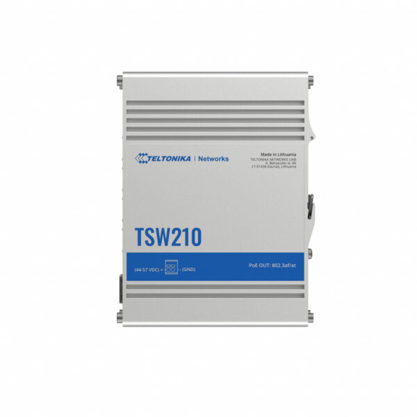 Teltonika TSW210 netwerk-switch Unmanaged Gigabit Ethernet (10/100/1000) Aluminium - Afbeelding 5