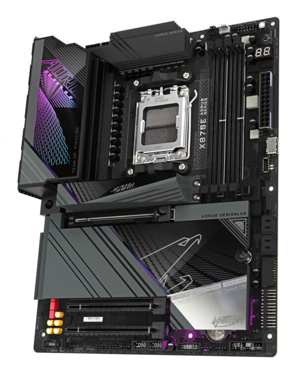 GIGABYTE X870E AORUS MASTER moederbord AMD X870 Socket AM5 ATX - Afbeelding 4