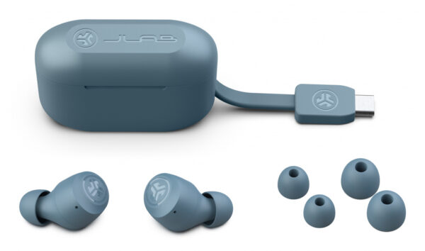 JLab GO Air POP True Wireless Hoofdtelefoons True Wireless Stereo (TWS) In-ear Oproepen/muziek Bluetooth Grijs - Afbeelding 5