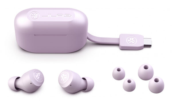 JLab GO Air POP True Wireless Hoofdtelefoons True Wireless Stereo (TWS) In-ear Oproepen/muziek Bluetooth Lila - Afbeelding 5