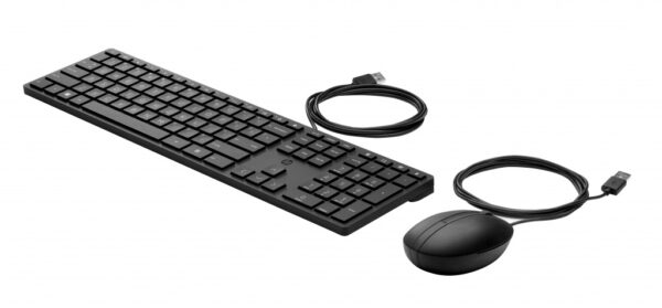 HP 320MK muis en toetsenbord met kabel voor desktop - Afbeelding 2
