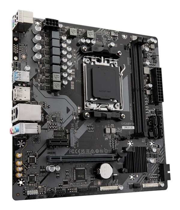 GIGABYTE A620M H moederbord AMD A620 Socket AM5 micro ATX - Afbeelding 3