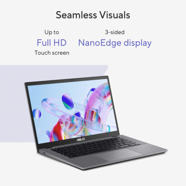 ASUS Chromebook Plus CX34 CB3402CVA-MW0217 Intel® Core™ i3 i3-1315U 35,6 cm (14") Touchscreen Full HD 8 GB LPDDR5-SDRAM 128 GB F - Afbeelding 3