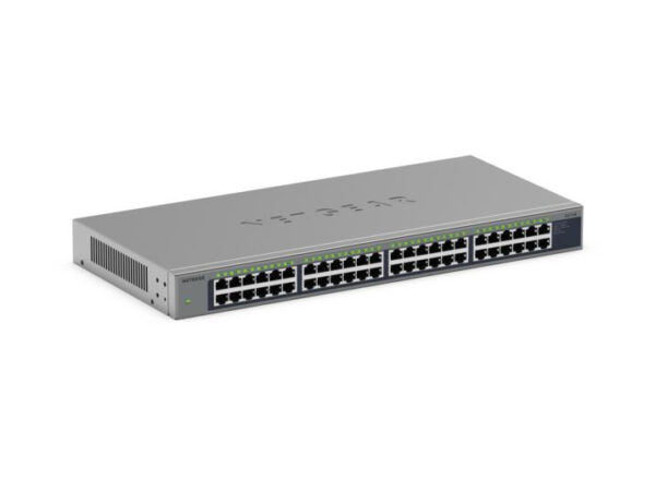 NETGEAR GS748 Unmanaged Gigabit Ethernet (10/100/1000) Power over Ethernet (PoE) Grijs - Afbeelding 3