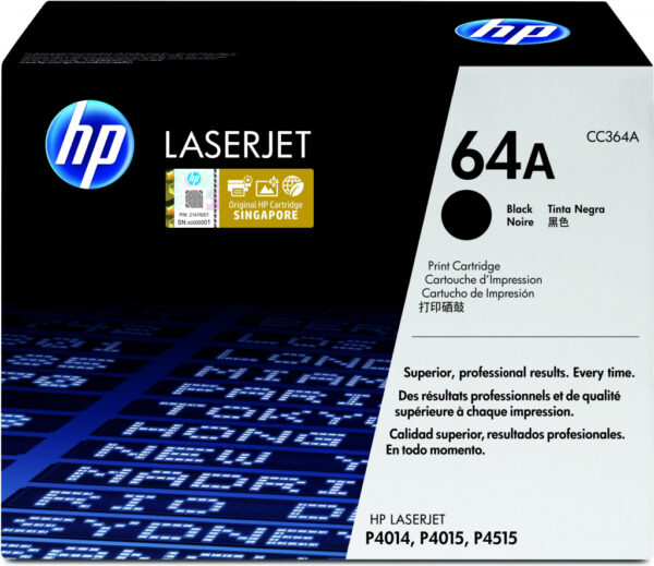 HP 64A originele zwarte LaserJet tonercartridge