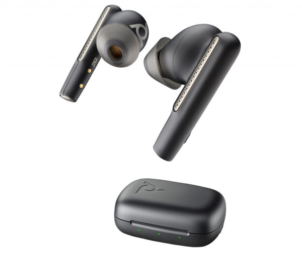 Poly Voyager Free 60 UC Carbon Black Earbuds + BT700 USB-C-adapter + oplaadcase basis - Afbeelding 3