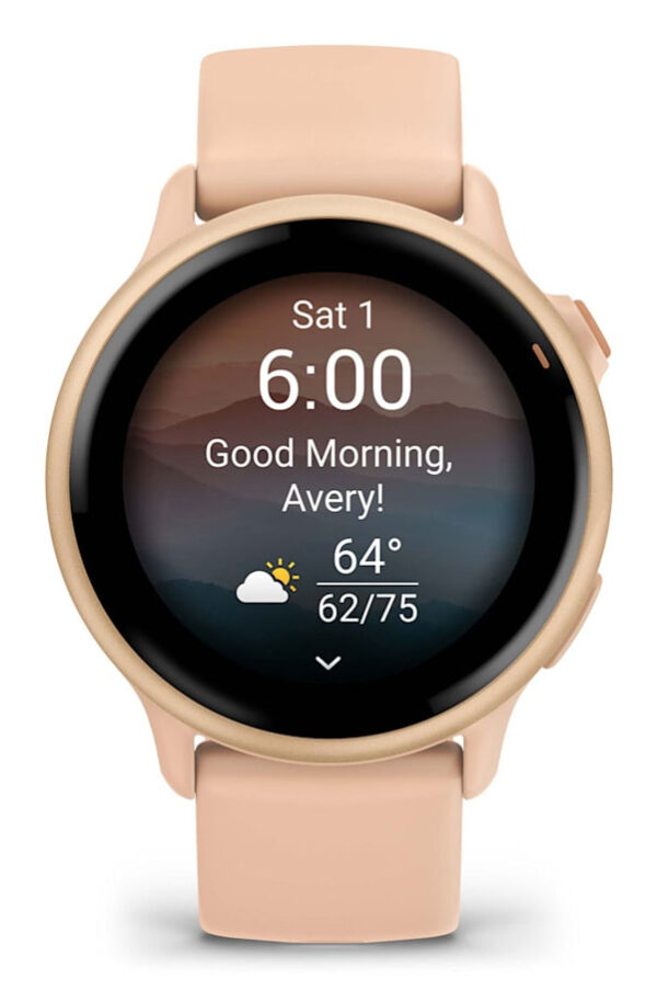 Garmin vívoactive 6 3,05 cm (1.2") AMOLED 42 mm Digitaal 390 x 390 Pixels Touchscreen Roze Wifi GPS - Afbeelding 4