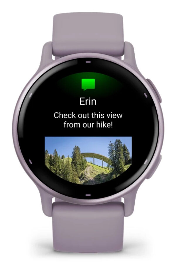 Garmin Vivoactive 5 3,05 cm (1.2") AMOLED Digitaal 390 x 390 Pixels Touchscreen Violet Wifi GPS - Afbeelding 2