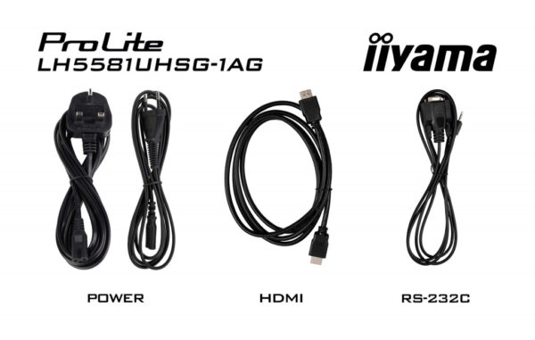 iiyama LH5581UHSG-1AG beeldkrant Digitale signage flatscreen 138,7 cm (54.6") Wifi 500 cd/m² 4K Ultra HD Wit Type processor Andr - Afbeelding 13