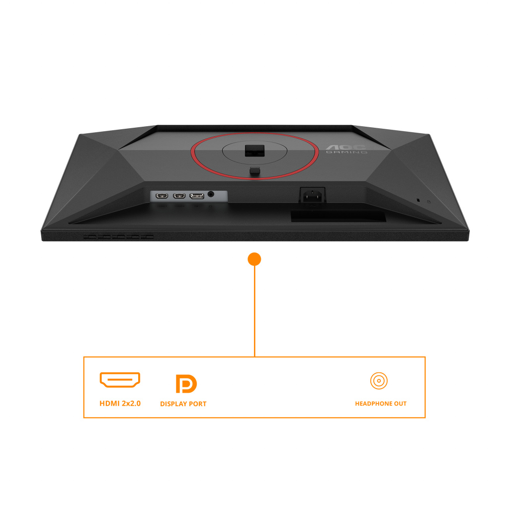 AOC G4 24G4HA computer monitor 60,5 cm (23.8") 1920 x 1080 Pixels Full HD LED Zwart, Rood - Afbeelding 19