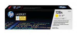 HP 128A originele gele LaserJet tonercartridge