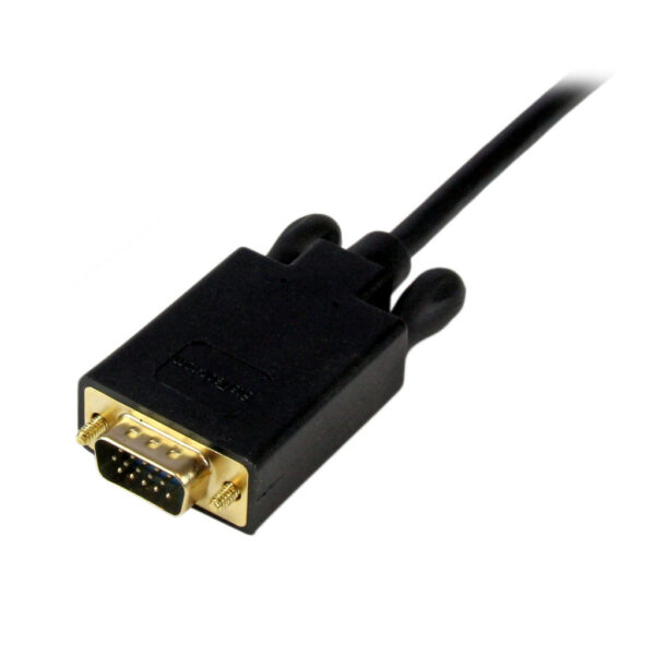 StarTech.com 1,8 m lange Mini DisplayPort-naar-VGA-adapterconverterkabel mDP naar VGA 1920x1200 zwart - Afbeelding 4
