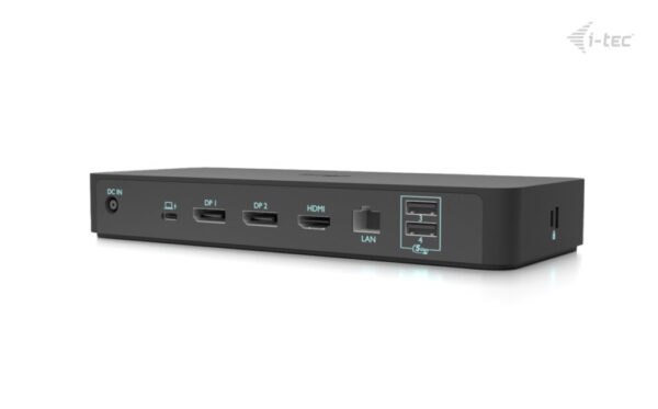 i-tec USB-C Intelligent Triple Display Docking Station + Power Delivery 100W - Afbeelding 3
