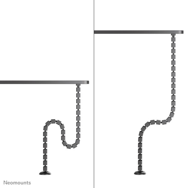Neomounts ADS06-132BL Kabelgeleider - magnetische bevestiging - universeel - Afbeelding 4