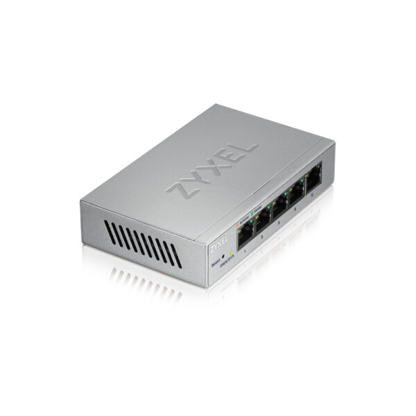 Zyxel GS1200-5 Managed Gigabit Ethernet (10/100/1000) Zilver - Afbeelding 2