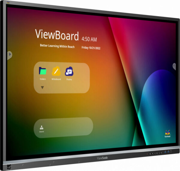 Viewsonic IFP5550-5 interactief whiteboard 139,7 cm (55") 3840 x 2160 Pixels Touchscreen Zwart HDMI - Afbeelding 2