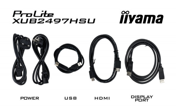 iiyama ProLite XUB2497HSU-W2 computer monitor 60,5 cm (23.8") 1920 x 1080 Pixels Full HD LED Wit - Afbeelding 14