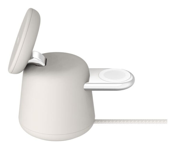 Belkin BoostCharge Pro Hoofdtelefoons, Smartphone, Smartwatch Beige AC Draadloos opladen Snel opladen Binnen - Afbeelding 2