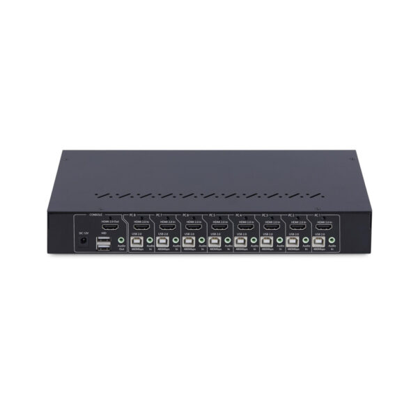 StarTech.com 8-Port HDMI KVM Switch met 1U Rackmontage Kit, 4K 60Hz HDMI 2.0, Drukknop & Hotkey Schakelaar, 4-Port USB Hub, OS O - Afbeelding 4
