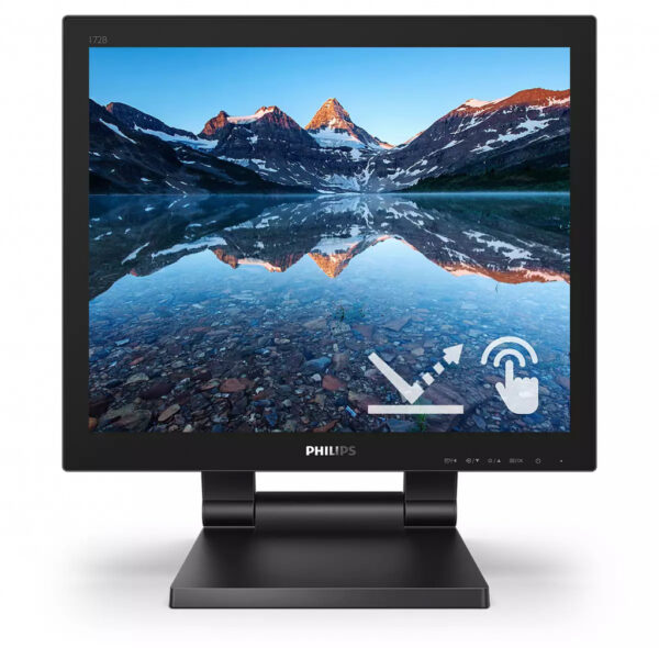 Philips 172B9TL/00 computer monitor 43,2 cm (17") 1280 x 1024 Pixels Full HD LCD Touchscreen Zwart - Afbeelding 2