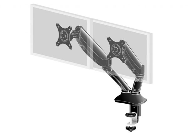 iiyama DS3002C-B1 flat panel bureau steun 68,6 cm (27") Zwart - Afbeelding 3