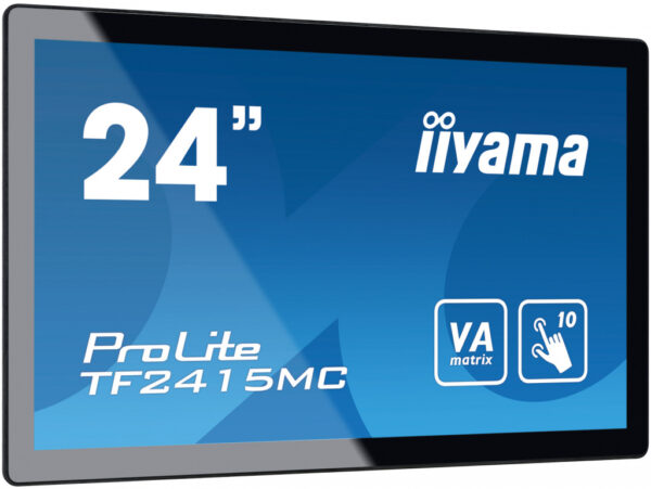 iiyama ProLite TF2415MC-B2 computer monitor 60,5 cm (23.8") 1920 x 1080 Pixels Full HD LCD Touchscreen Multi-gebruiker Zwart