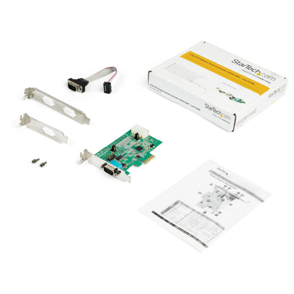 StarTech.com 2 Port PCI Express RS232 Seriële Kaart, PCIe RS232 Serial Host Controller Kaart, PCIe naar Serial DB9 Adapter Kaart - Afbeelding 6