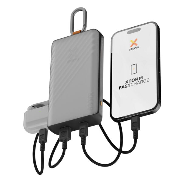 Xtorm XG2S101 powerbank Lithium-Polymeer (LiPo) 10000 mAh Zwart, Grijs, Oranje - Afbeelding 7