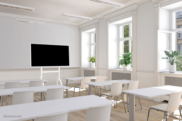 Neomounts FL50-515WH1 Samsung Flip trolley 55-65" - roteerbaar - snelle installatie - Afbeelding 16