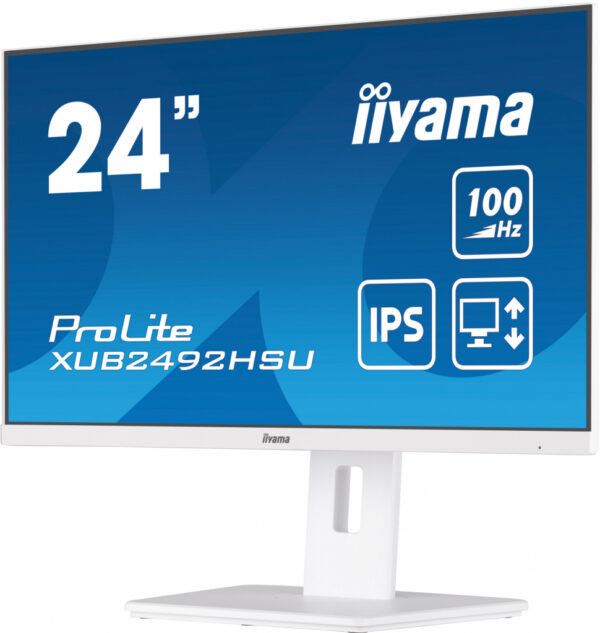 iiyama XUB2492HSU-W6 computer monitor 60,5 cm (23.8") 1920 x 1080 Pixels Full HD LED Wit - Afbeelding 5