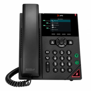 Poly VVX 250 4-lijns IP-telefoon met PoE-ondersteuning