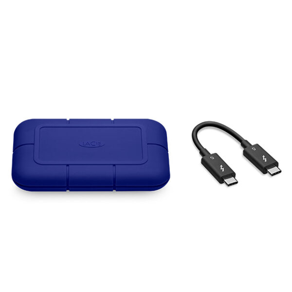 LaCie STNA2000400 externe solide-state drive Thunderbolt technologie 2 TB USB Type-C Blauw - Afbeelding 5