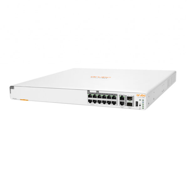 HPE Aruba Instant On 1960 8p 1G Class 4 4p SR1G/2.5G Class 6 PoE 2p 10GBASE-T 2p SFP+ 480W Managed Gigabit Ethernet (10/100/1000 - Afbeelding 2