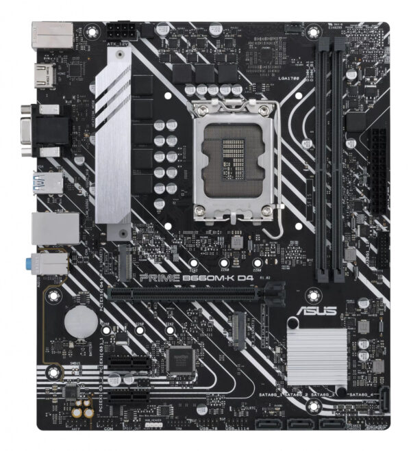 ASUS PRIME B660M-K D4 Intel B660 LGA 1700 micro ATX - Afbeelding 2