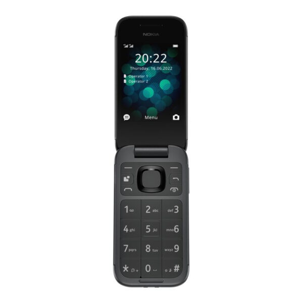 Nokia 2660 Flip 7,11 cm (2.8") 123 g Zwart Basistelefoon