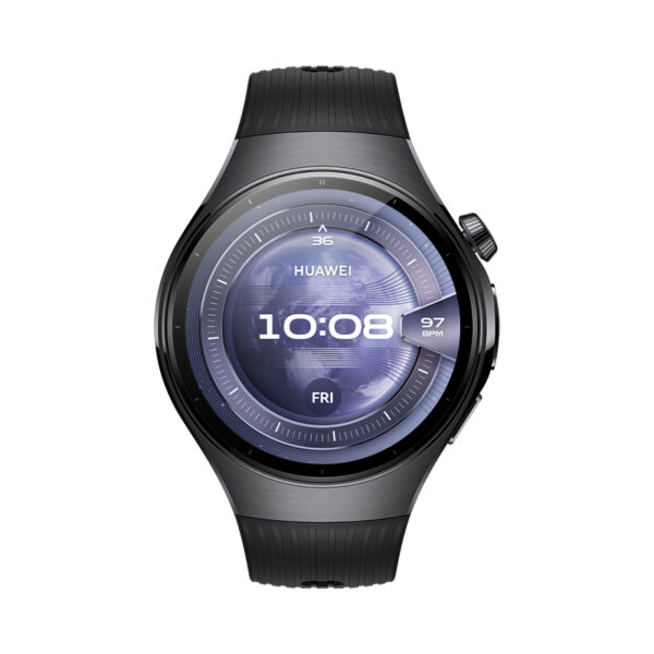 Huawei WATCH 5 3,81 cm (1.5") AMOLED 46 mm Digitaal 466 x 466 Pixels Touchscreen Zwart Wifi GPS