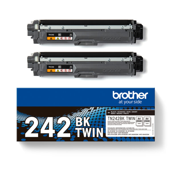 Brother TN-242BKTWIN tonercartridge 2 stuk(s) Origineel Zwart - Afbeelding 4