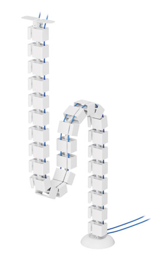 Neomounts ADS06-130WH Kabelgeleider - schroefbevestiging - universeel
