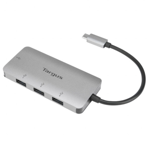 Targus ACH226EU interface hub USB 3.2 Gen 1 (3.1 Gen 1) Type-C 5000 Mbit/s Zilver - Afbeelding 6
