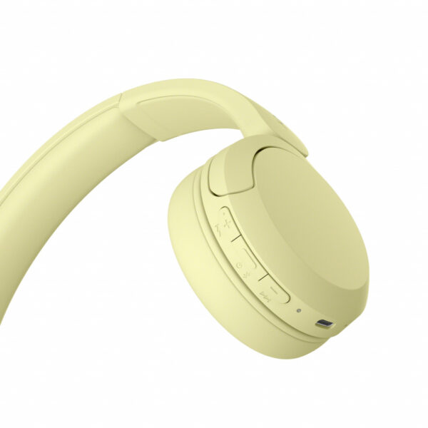 Sony WHCH520Y.CE7 hoofdtelefoon/headset Draadloos Hoofdband Oproepen/muziek USB Type-C Bluetooth Geel - Afbeelding 6