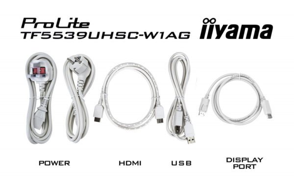 iiyama ProLite TF5539UHSC-W1AG computer monitor 139,7 cm (55") 3840 x 2160 Pixels 4K Ultra HD LED Touchscreen Multi-gebruiker Wi - Afbeelding 19