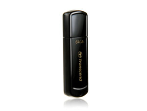 Transcend JetFlash 350 USB flash drive 64 GB USB Type-A 2.0 Zwart