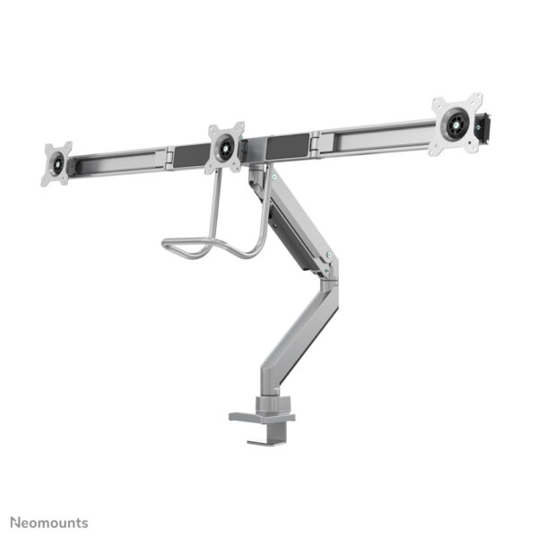 Neomounts NM-D775DX3SILVER Monitorarm 17-27" - gasveer - Topfix - 180°-stop - Afbeelding 5