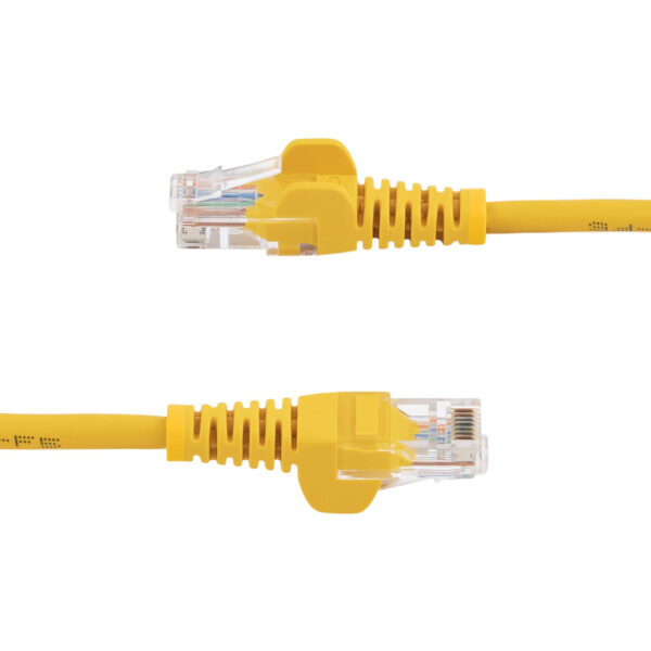 StarTech.com Cat5e Ethernet netwerkkabel met snagless RJ45 connectors UTP kabel 5m geel - Afbeelding 3