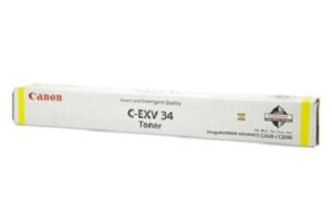 Canon C-EXV 34 tonercartridge 1 stuk(s) Origineel Geel