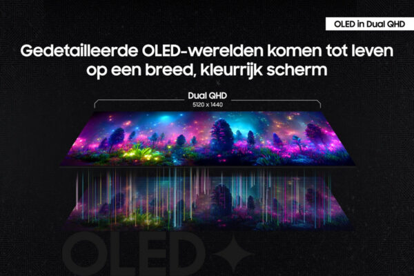 Samsung 49" Odyssey OLED G9 G95SD DQHD 240Hz Smart Gaming Monitor - Afbeelding 4
