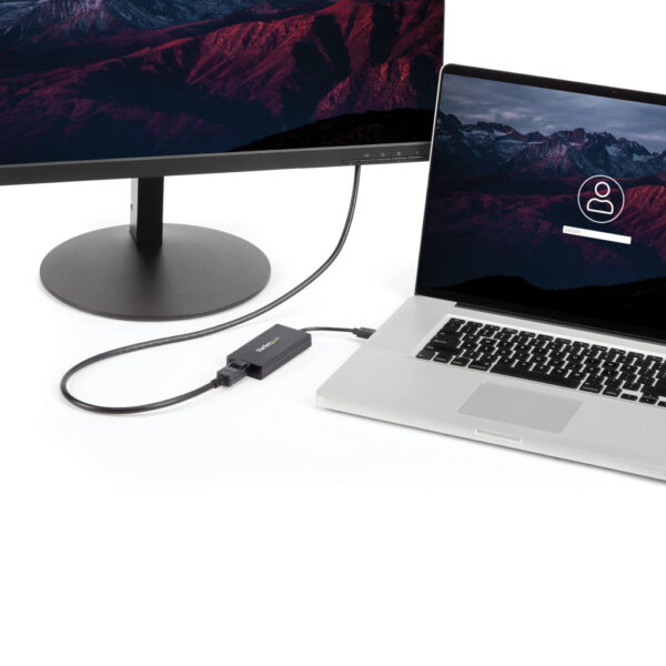 StarTech.com USB 3.0 naar 4K DisplayPort externe Multi-Monitor grafische videoadapter – DisplayLink gecertificeerd – Ultra - Afbeelding 4