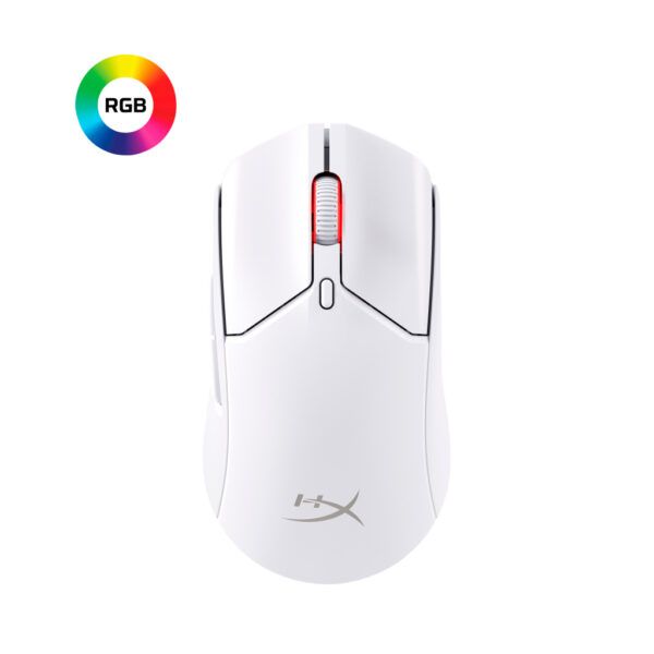 HyperX Pulsefire Haste 2 - draadloze gamingmuis (wit) - Afbeelding 4