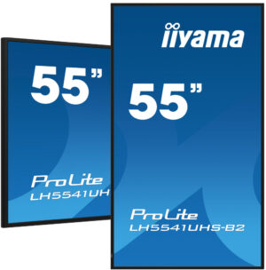 iiyama LH5541UHS-B2 beeldkrant Kiosk-ontwerp 138,7 cm (54.6") LCD 500 cd/m² 4K Ultra HD Zwart Type processor 18/7