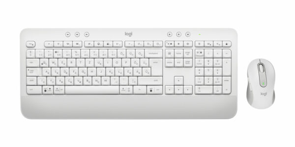 Logitech 920-011036 toetsenbord Inclusief muis Kantoor Bluetooth QWERTZ Hongaars Wit - Afbeelding 5